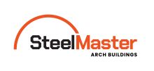 Black and orange Steelmaster logo 